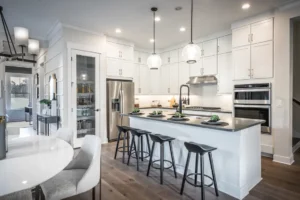 Modern Kitchen Island with seating