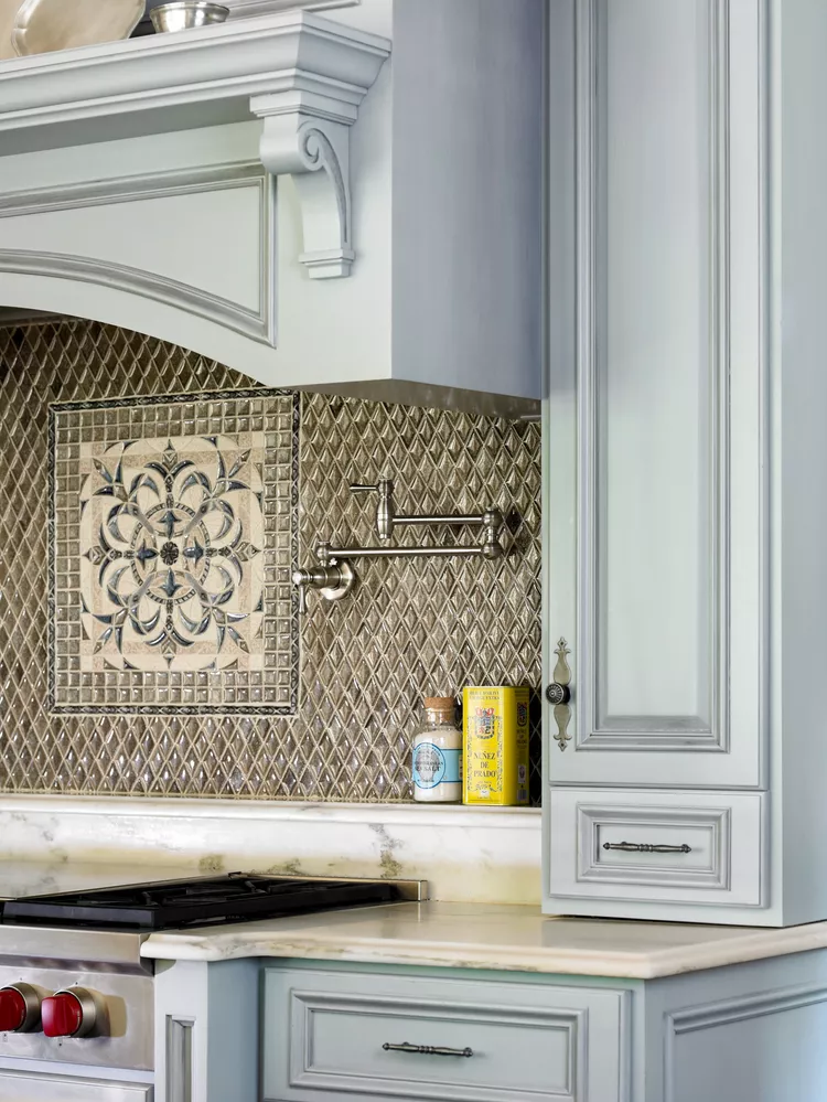 Focal Point Backsplash